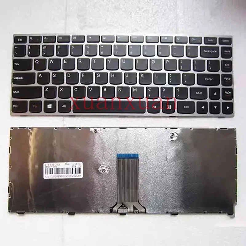 New Keyboard with palmrest cover for Lenovo G40 B40-30 G40-30 G40-70M N40-70 N40-30 Z41 V1000