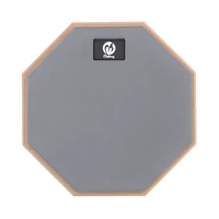 Almohadilla de tambor de entrenamiento de madera de goma, instrumentos de música, 8 pulgadas