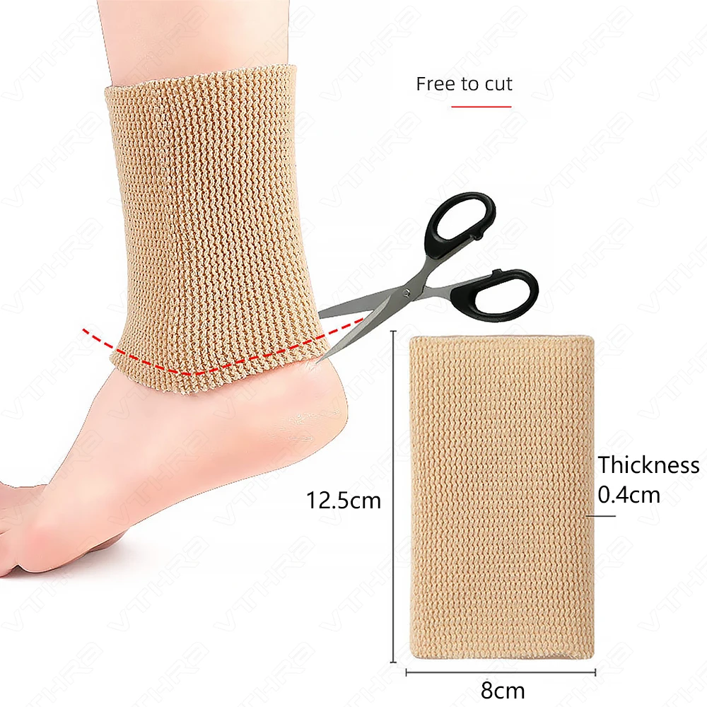 1PC Hot Selling  of Ankle Bones Protection Socks Malleolar Sleeves with Gel Pads for Boots/Skates/Splints/Braces Ice Skating New