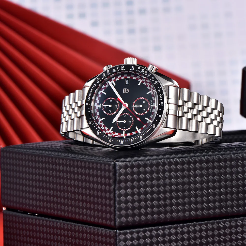 Pagani design 2025 ultimo orologio da uomo al quarzo di moda zaffiro di alta qualità VK67 cronografo di lusso da uomo sportivo in acciaio inossidabile