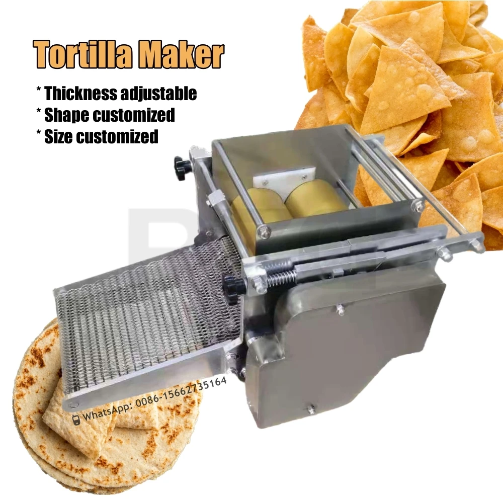 

5-32CM Automatic Tortilla Making Machine Commercial Corn Mexican Tortilla Machine Corn Taro Making Machine