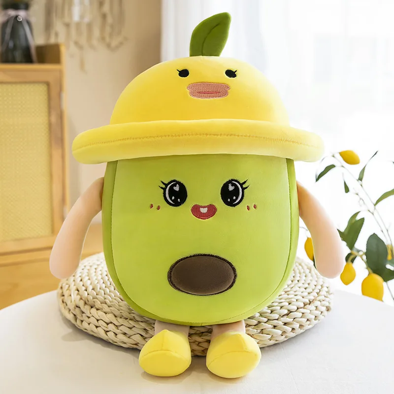 Avocado Plush Toys Animal Avocado Cosplay Pillow/Cushion Kawaii Fruit Stuffed Doll Toys For Children Throw Pillow Birthday Gift