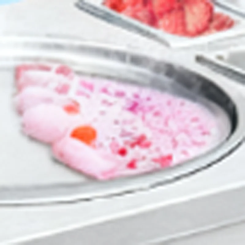 

Commercial Use Ice Cream Rolls Machine Thailand Fry Rolls Ice Cream Machine Flat Pan Fried Ice Cream Machine Rolls