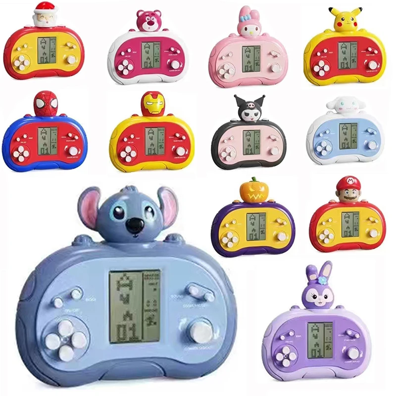 New Mini Handheld Game Console Built-in 24 Games Childhood Classic Tetris Retro Game Player Old Fashioned Children Student Toys