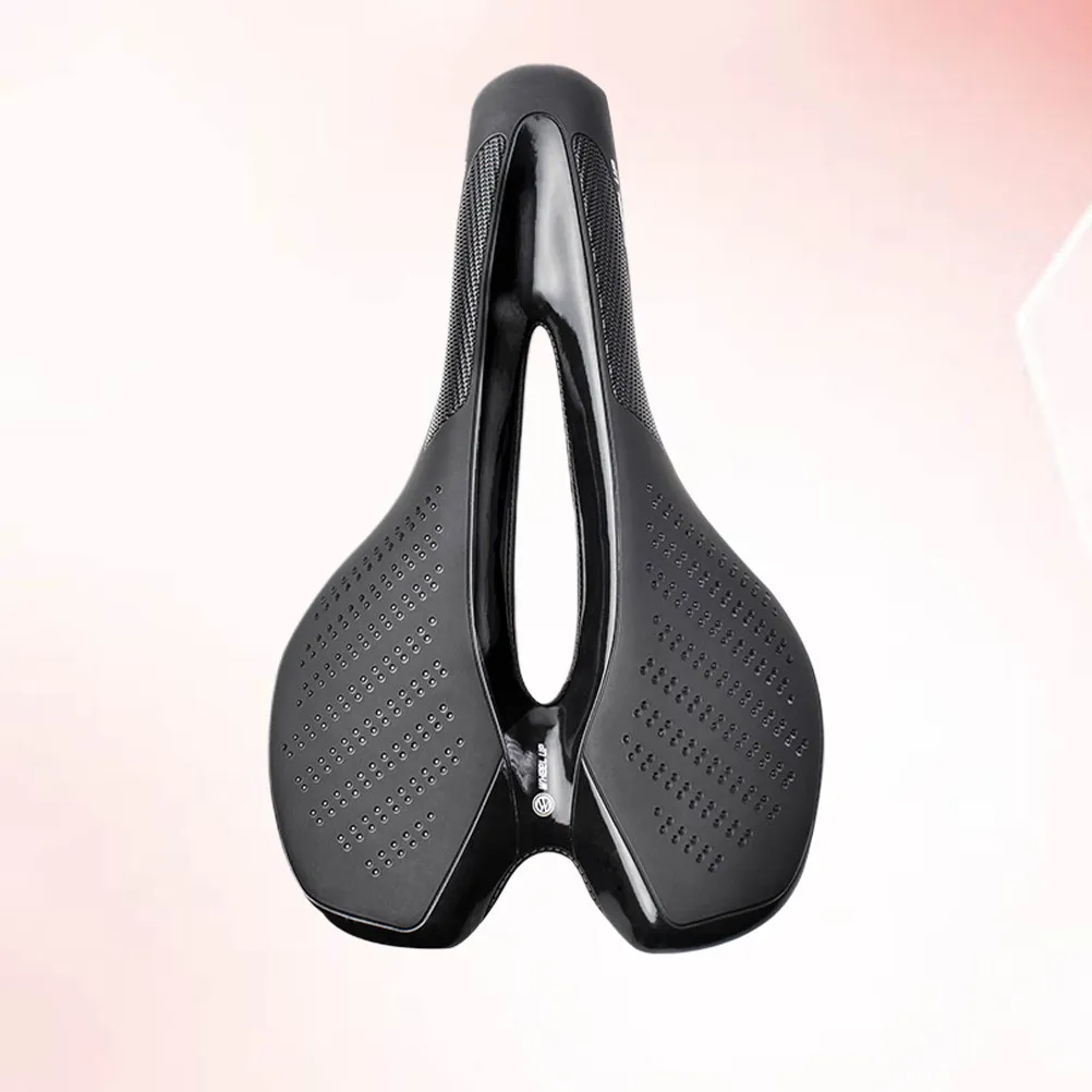 

PU Saddle Pad Mountain Bike Comfortable Seat Cycling Sports Cushion Mat Black Lightweight Ergonomic Design for Long Rides