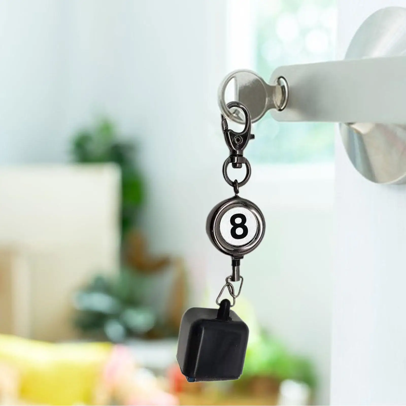 

Retractable Chalk Holder Snooker Accessories Keyring Pool Cue Chalk Holder