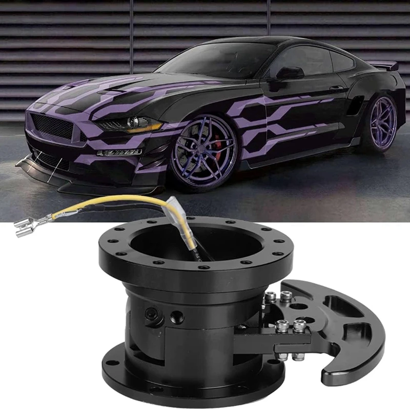 Super Sale JDM Quick Release Hub Kit Racing Steering Wheel Adapter Body Removable Snap Off Boss Kit Cars Accessories