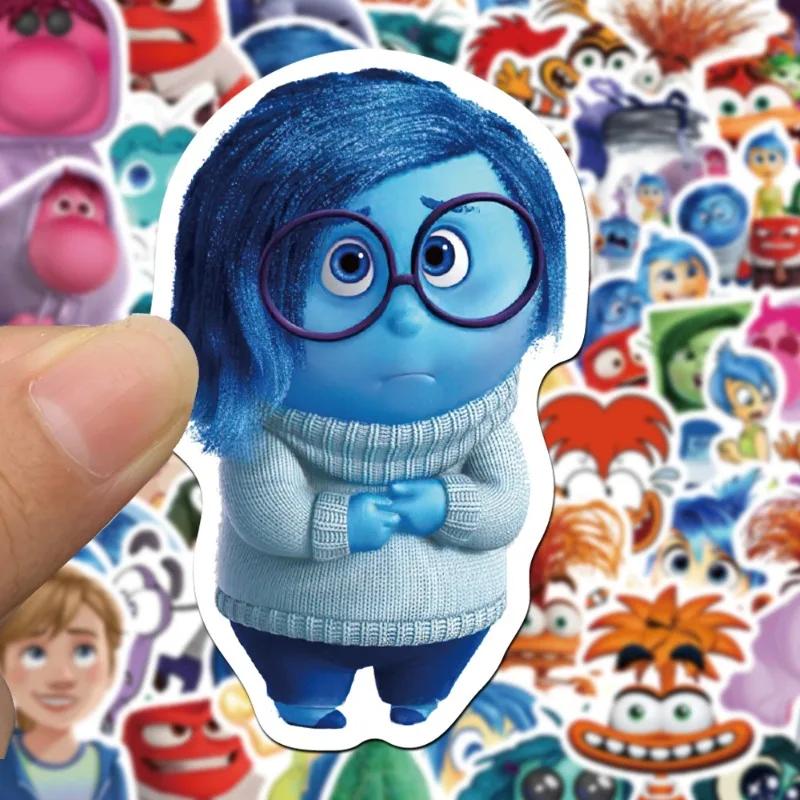 50 قطعة من ملصقات الديكور المبتكرة ذات الشخصية الكرتونية من الداخل والخارج