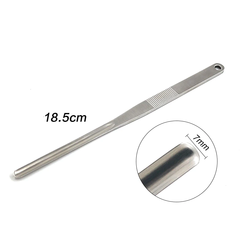 Cosmetic Plastic Instruments Tools Ultra-Thin Nose Guide Nose Guide Boutique Stainless Steel Perforated Without Perforated Free