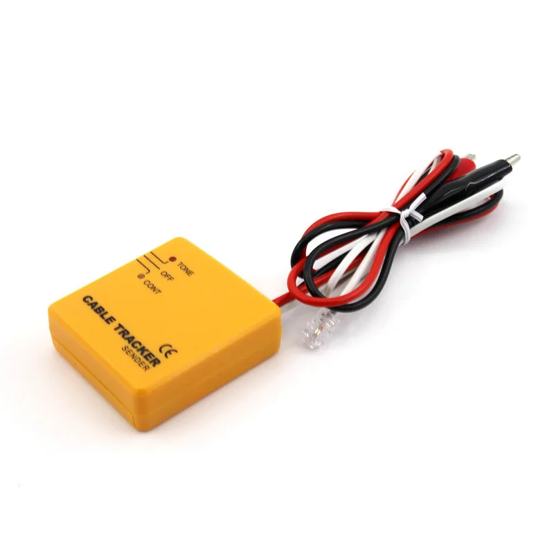 Электрический провод, тестер телефонной сети, сетевой линии, комплект зондов генератора тона, локатор сигнала кабеля, тестер, инструмент для тестирования