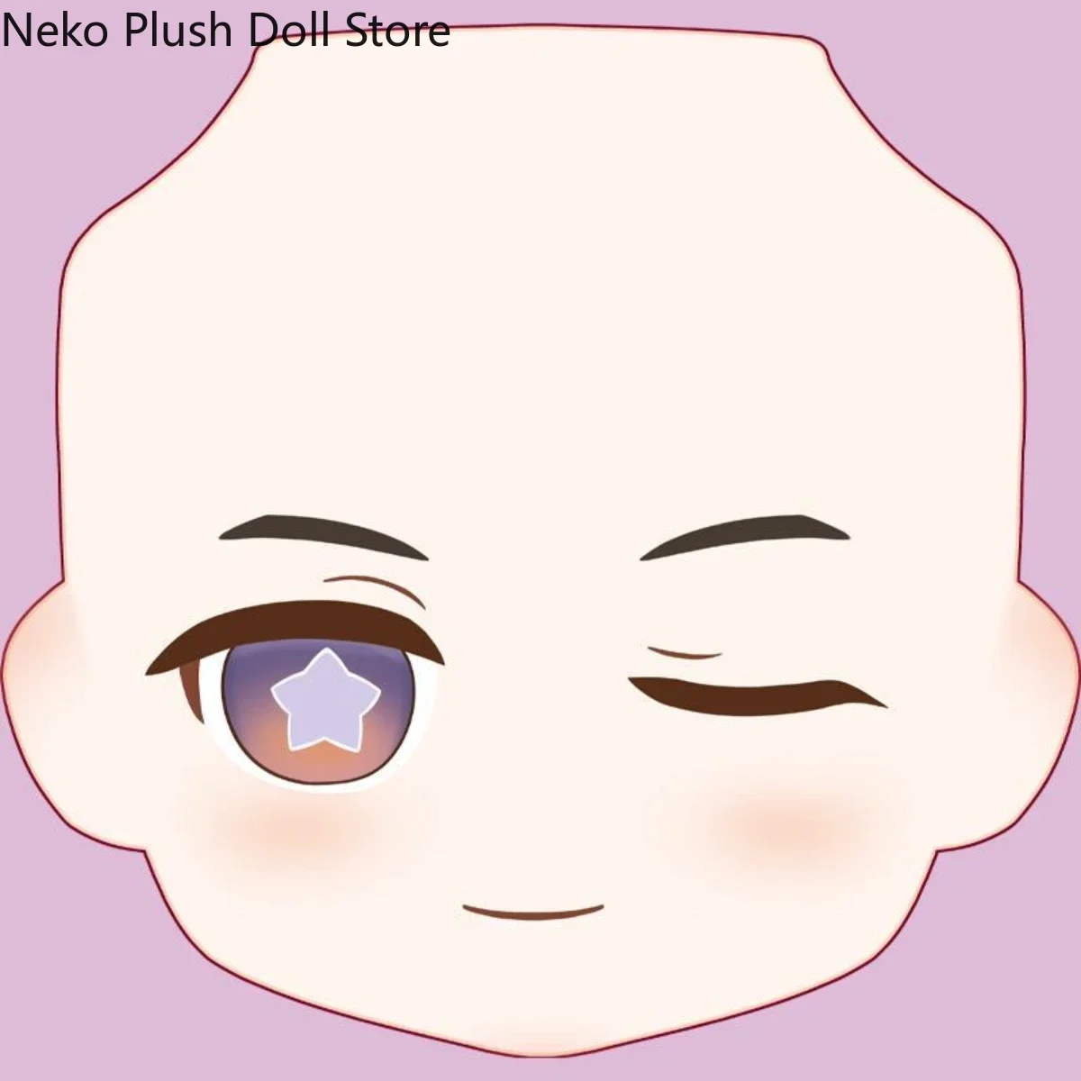 Anime Love and Deepspace Caleb Ob11 Ob12 Bjd Doll Handmade Bjd Face Plate Head Shell Doll Cosplay Birthday Gift Xmas view 5