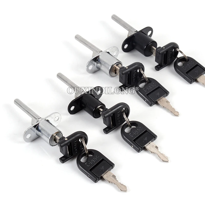 Brand New 5Pieces Zinc Alloy Drawer Cabinet Locks Home Office Bookcase Cumputer Desk Cabinet Locks + Keys