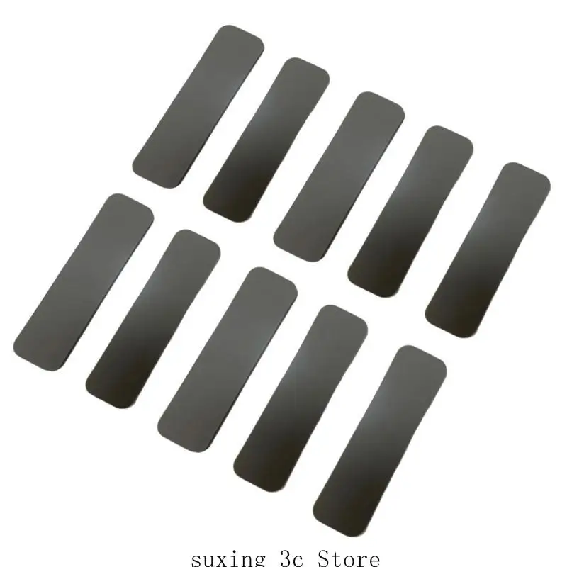 

10Pcs Laptops Rubber Feet Strips, NonSlip Replacement Bottom Case Feet Pad for Keyboards