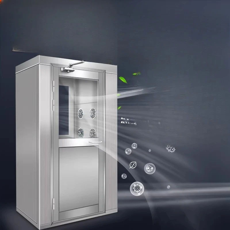 

Stainless steel air shower room, single-person single-blow dust-free workshop