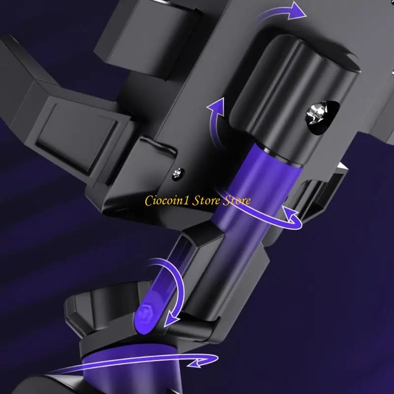 

A3PC 360° Rear View Mirror Holder GPS Smartphone Auto Stand Adjustable Support