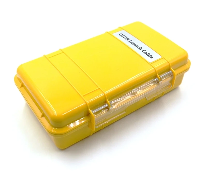 OTDR Launch Cable Box, SC LC FC ST E2000, Single Mode Optic Fiber, Testing, OS2, 2km
