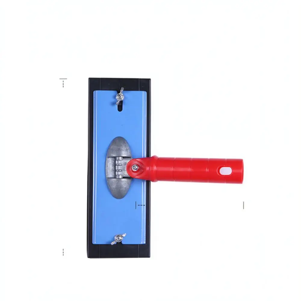 Zinc Alloy Sanding Block Holder Manual Polishing Tool Hand Sandpaper Clamp For Woodworking Wall Painting Grinding Accessory