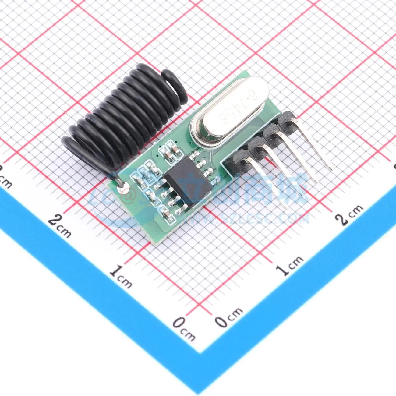 26pcs RX480RE 433MHz D6 0402 T receiver 315MHz 433.92MHz OOK ASK RF Wireless Communication Module for Smart Home System