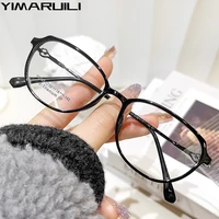 YIMARUILI, nueva moda ultraligera, gafas para miopía con forma de ojo de gato, gafas Retro de cara pequeña TR90, gafas graduadas ópticas, montura para mujer F123X
