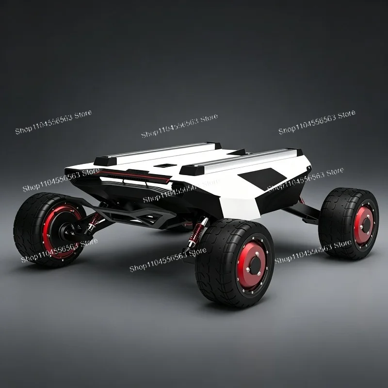 Mecanum Wheel Unmanned Robot Car Intelligent Line Tracking Development Platform