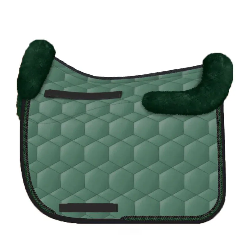 Customized English Quilted Cotton Saddle Pad Comfortable Breathable Western Horse Riding Accessory