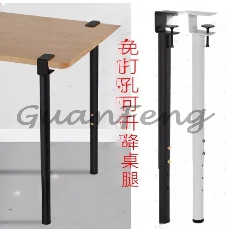 Telescopic cabinet leveling legs adjustable