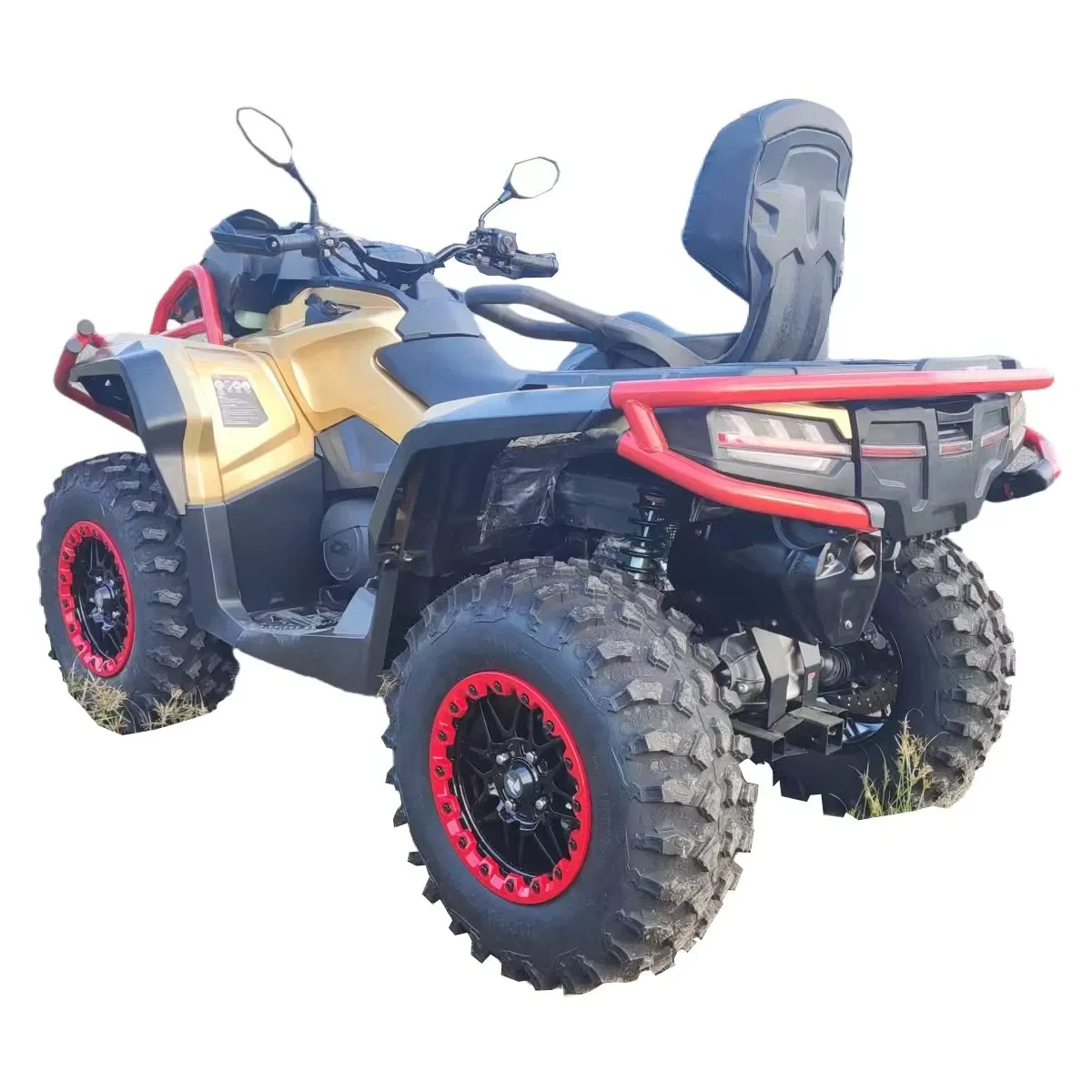 2025 جديد ATV 1000cc 4X4 الكهربائية بدء الغاز البنزين عربات التي تجرها الدواب الرياضة مزرعة UTV على الطرق الوعرة دراجة رباعية ATV