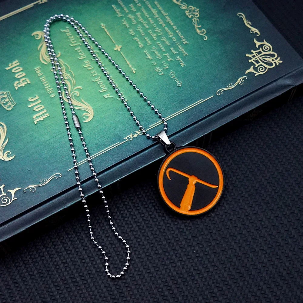 Half-Life Alyx Necklace for Women Men Game Metal Necklaces Jewelry Pendant Chains Choker Collares Charm Gift