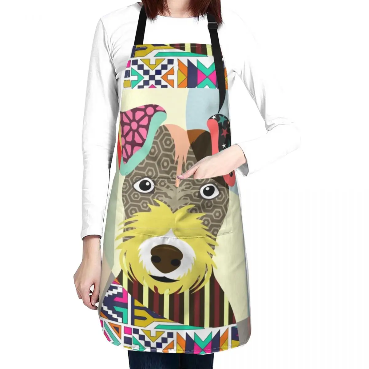 Lakeland Terrier Apron Chef Uniform barber uniform Apron