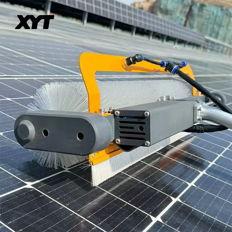 For XYT Solar Panel Cleaning Brush Photovoltaic Module Washer Roller Tool Residential Home Roof Maintenance Equipment Kit