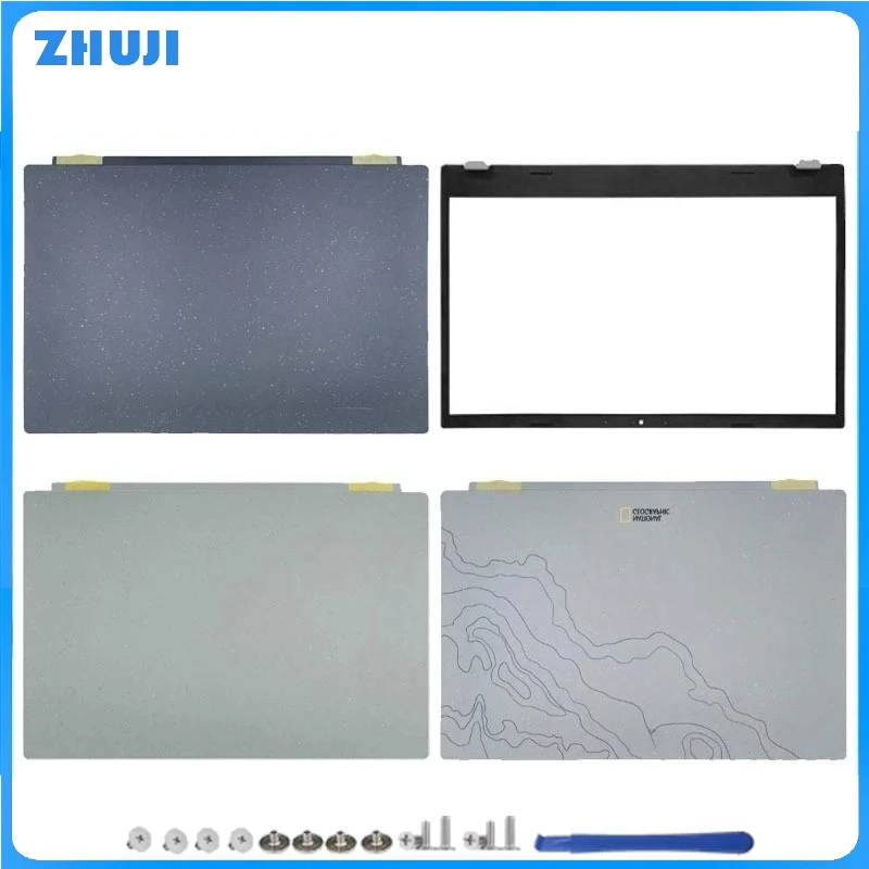 

For Aspire Vero AV15-51 AV15-51-53ZJ AV15-52 AV15-53 New Replacement Laptop LCD Back Cover/Front Bezel/Hinges