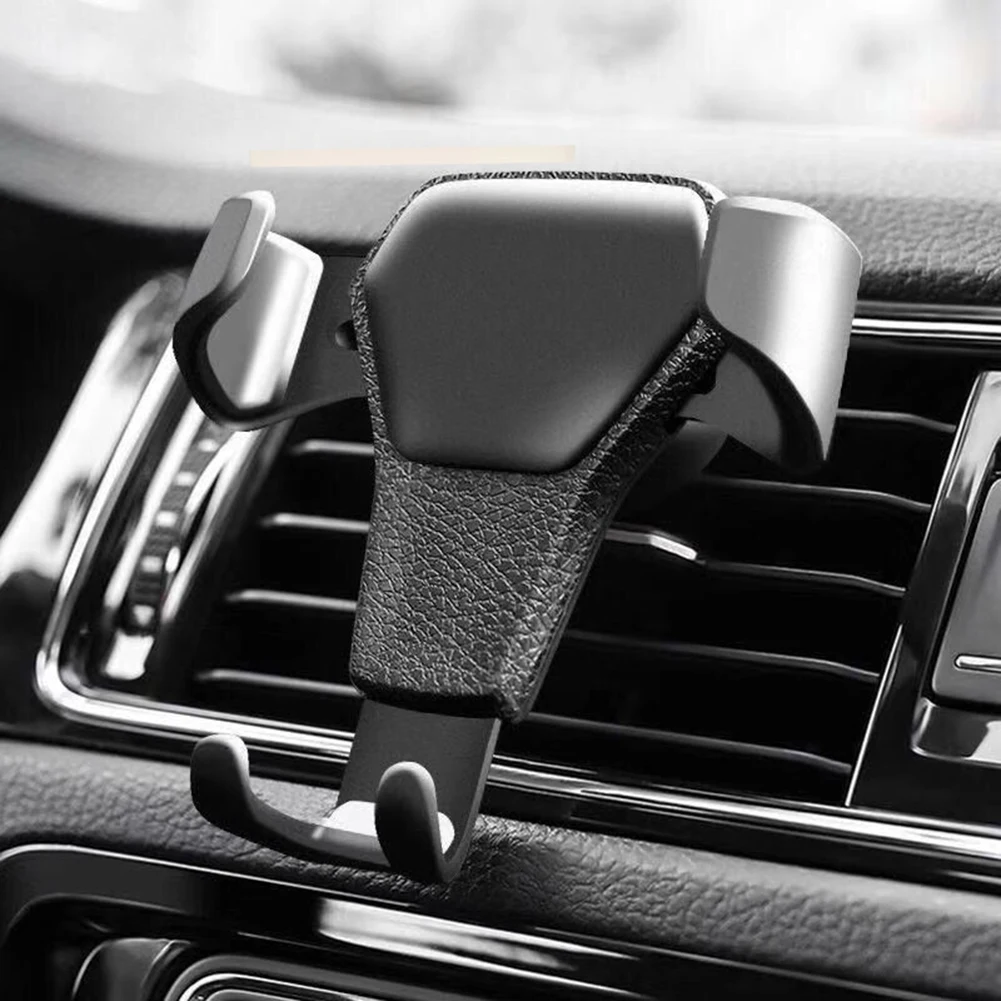 Gravity Car Holder For Phone Air Vent Clip Mount Mobile Cell Stand Smartphone GPS Support For iPhone 13 12 Samsung Phone