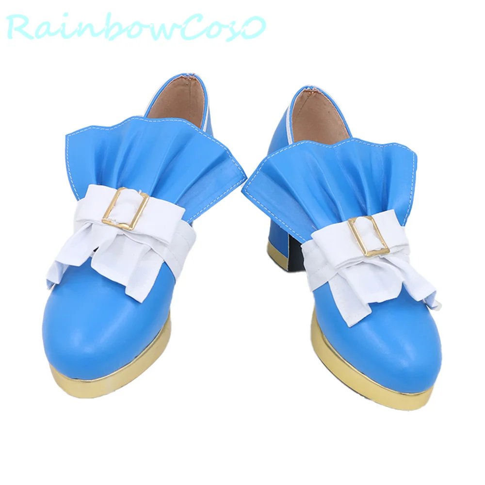 Oberon Joan of Arc Fate Grand Order FGO Cosplay Shoes Boots Game Anime Party Halloween Chritmas RainbowCos0 W3327