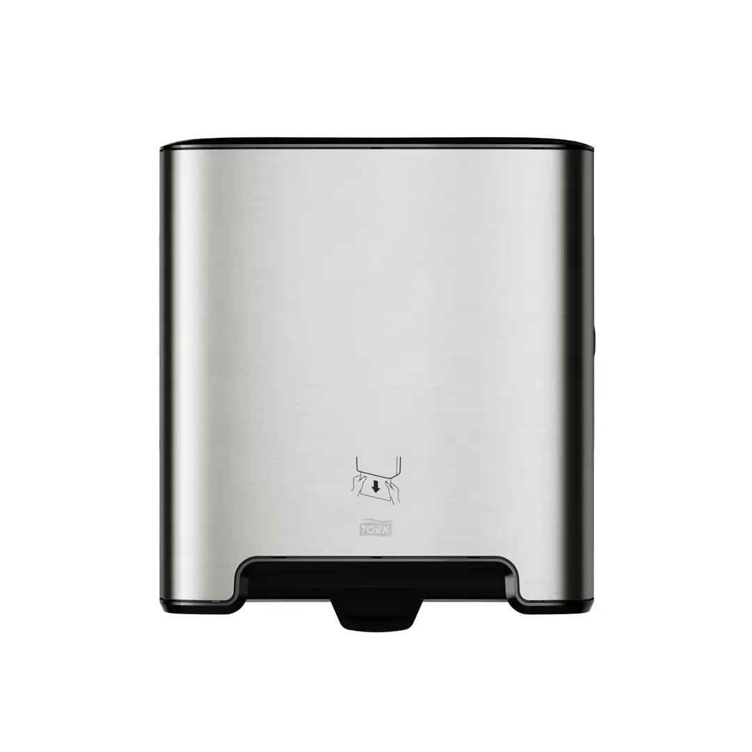 Paper Hand Towel Roll Dispenser Stainless Steel H1, One-at-a-Time Dispensing, Image Range, 461002