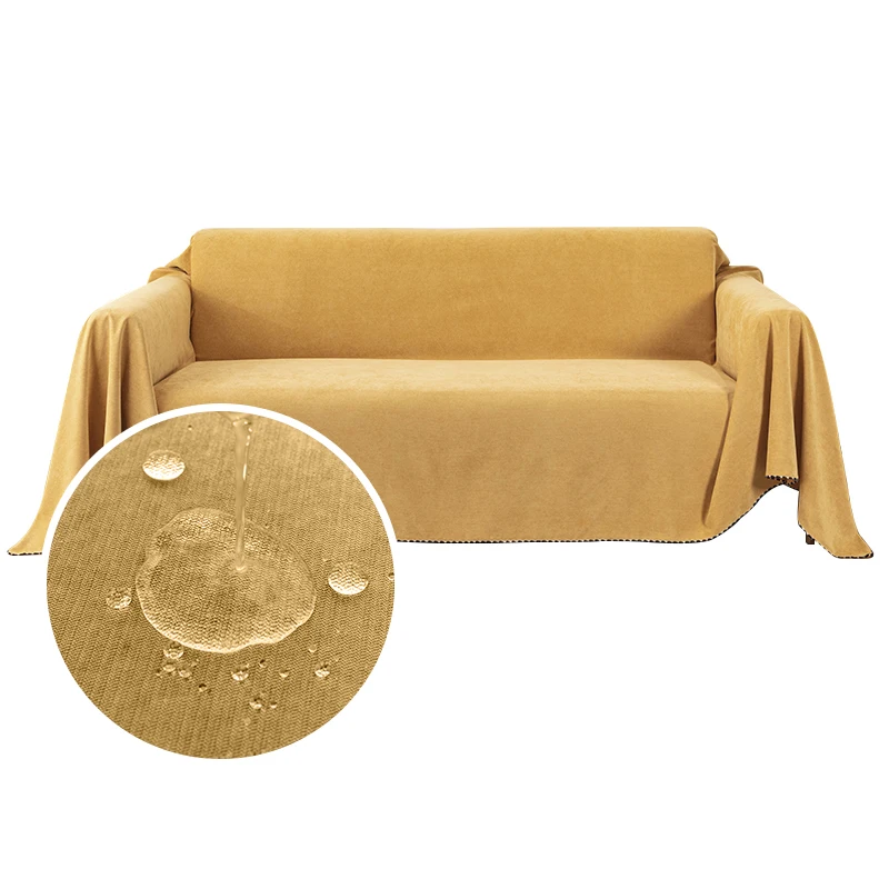 Solido divano impermeabile di divani impermeabili per tutta la polvere per la coperta per polvere per la camera da letto soggiorno divano cuscino