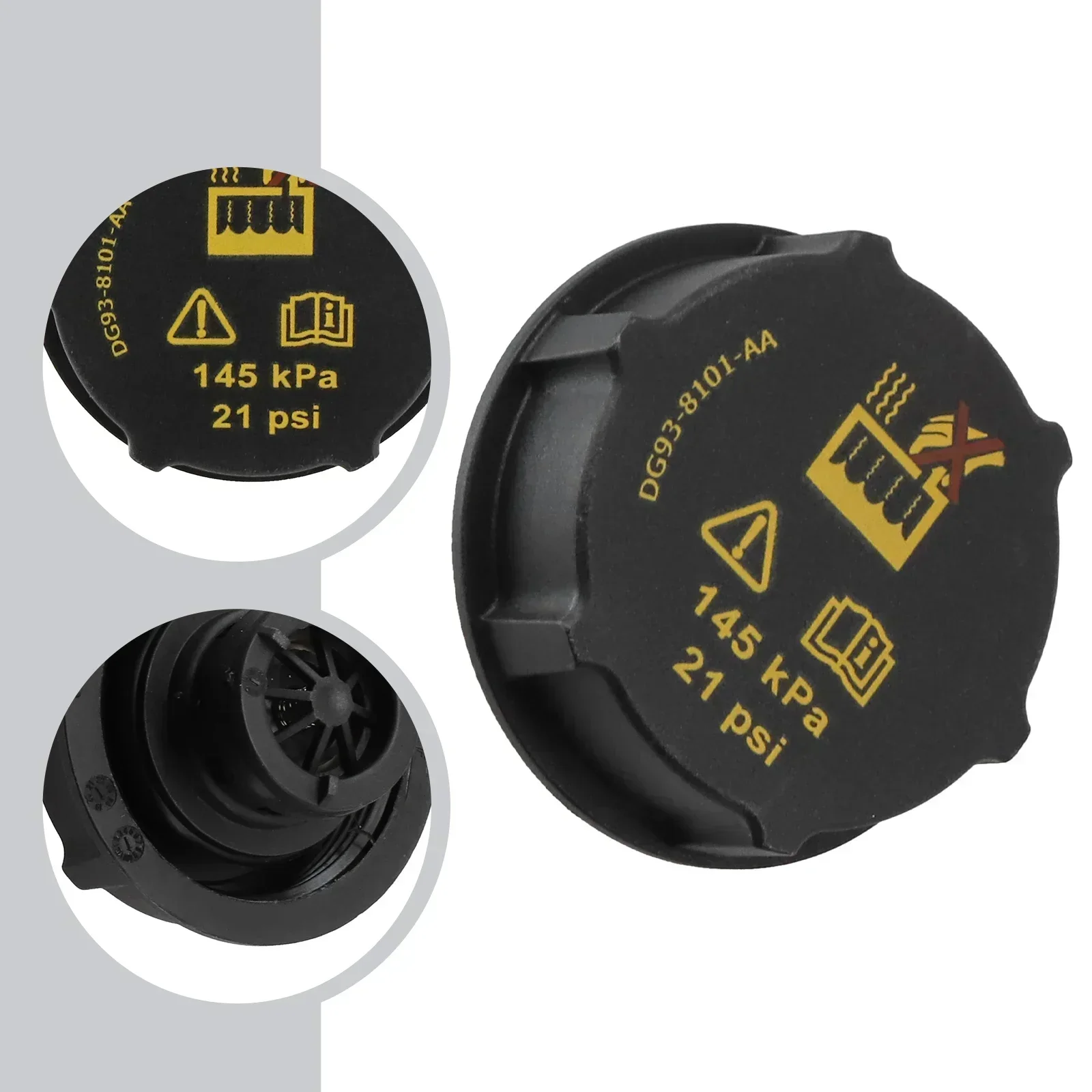 دي جي 938101 AA عالية الجودة محرك المبرد غطاء التبريد غطاء لفورد فيوجن 2014 - 2016 1.5L 1.6L 2.0L 2.0L غطاء المبرد