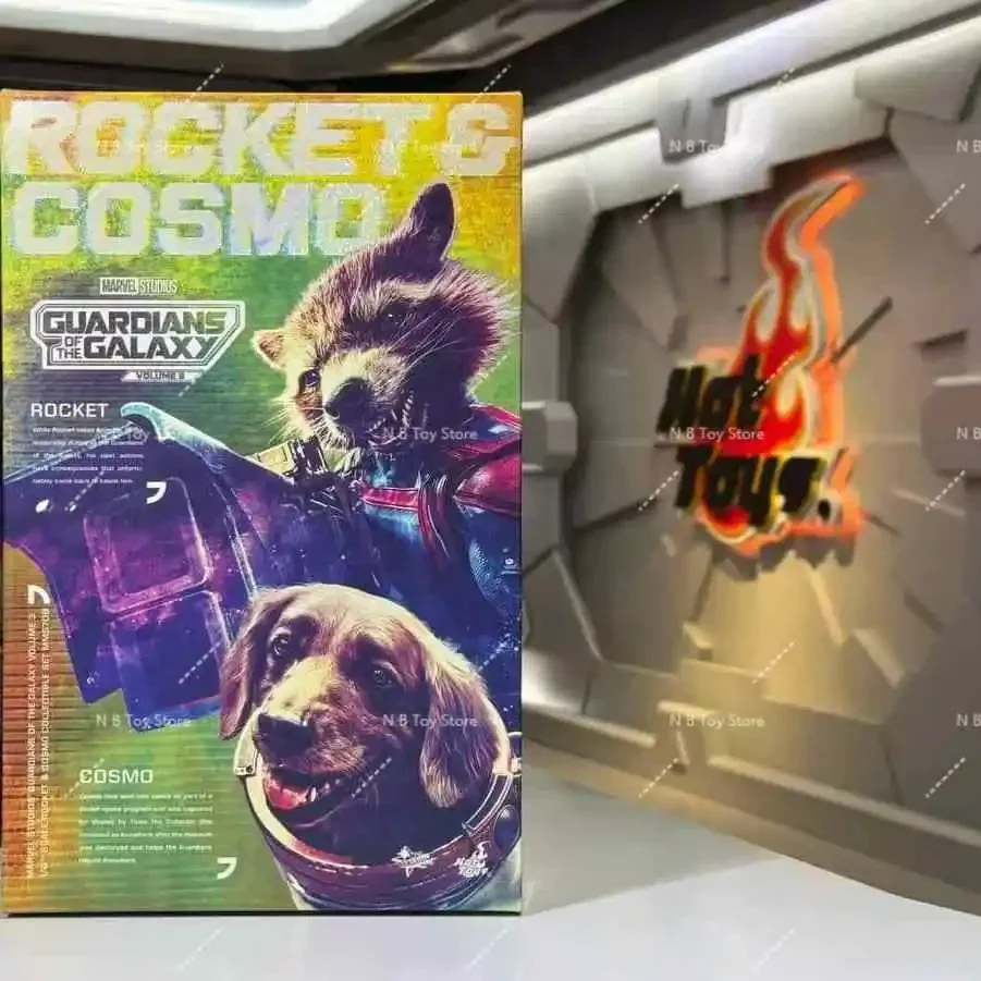 متوفر في المخزون ألعاب HOTTOYS HT MMS708 MMS548 Galaxy Guardians 3 صاروخ الراكون كوزمو ألعاب مجسمة الحركة #2