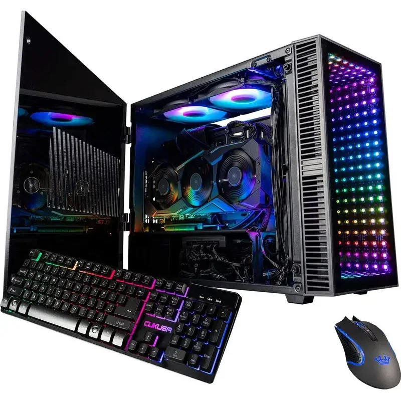 TOP QUALITY Skytech Prism II Gaming PC Desktop - AMD Ryzens 9 3900X 3.8GHz, RTX 3090 24GB, 32GB 3600mhz RGB Memory, 1TB Gen4 SSD