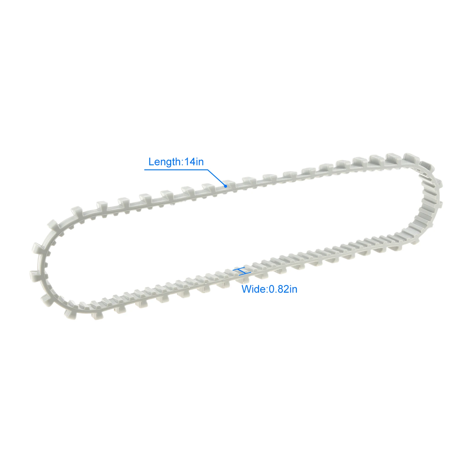 2pcs 34.5 Inch Pool Cleaner Timing Tracks # 9985006-R2 Fit for Maytronics Dolphin Robotic Pool Cleaner Nautilus CC DX3 DX4 DX6