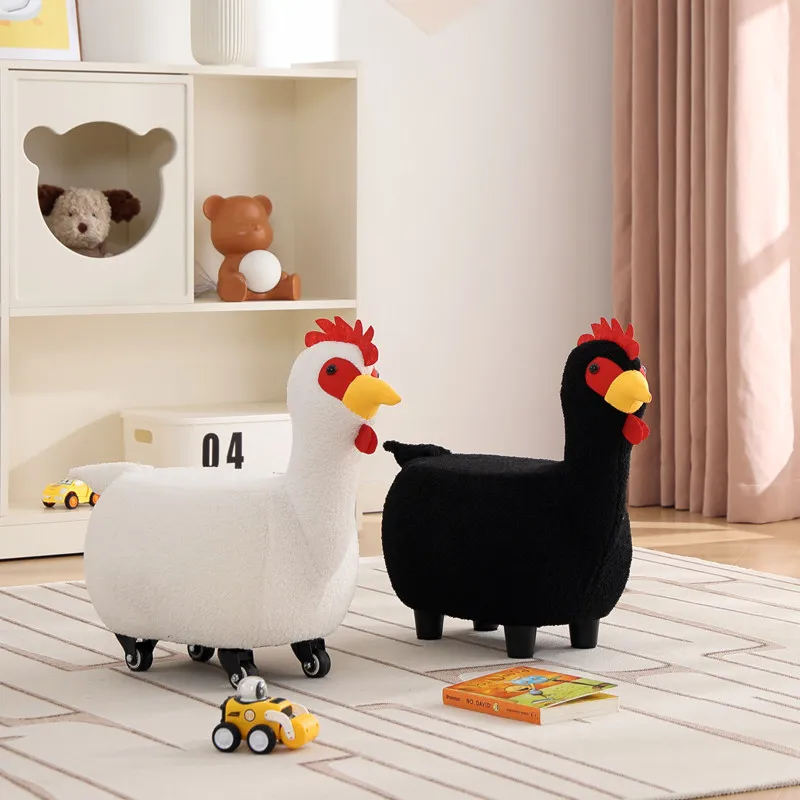 

Living Room Caster Stool, Household Caster Low Stool, Small , Popular Caster Movable Stool, Footstool, Sofa Stool