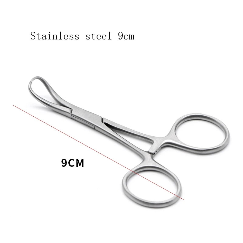 

Stainless steel towel pliers fixed cloth towel pliers gauze pliers sponge pliers surgical plastic instruments tools