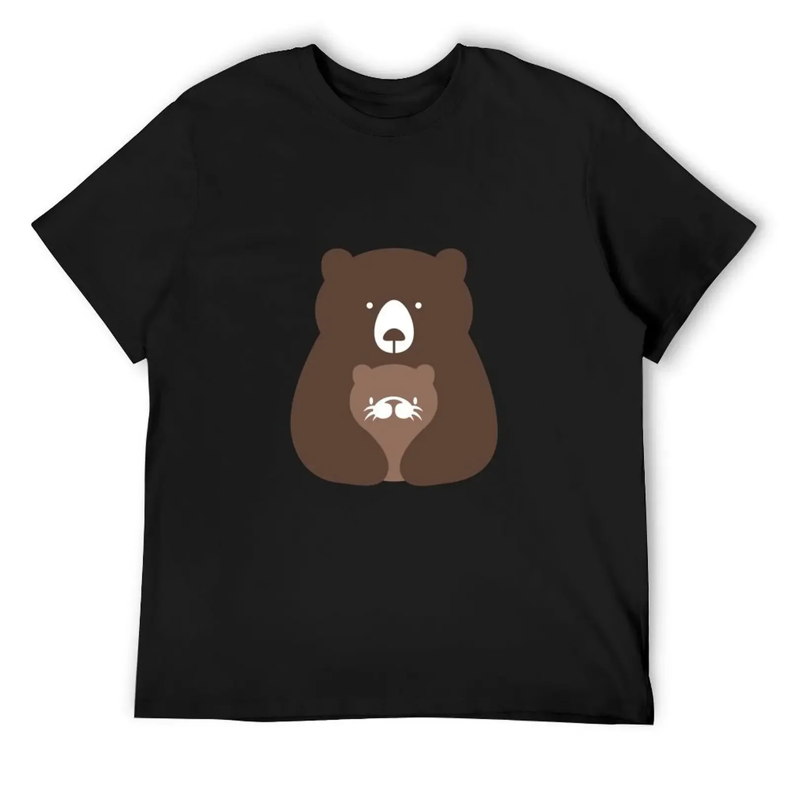 

Bear Hug Bear x Otter T-Shirt funny meme t-shirts oversized graphic tee summer top anime shirts men