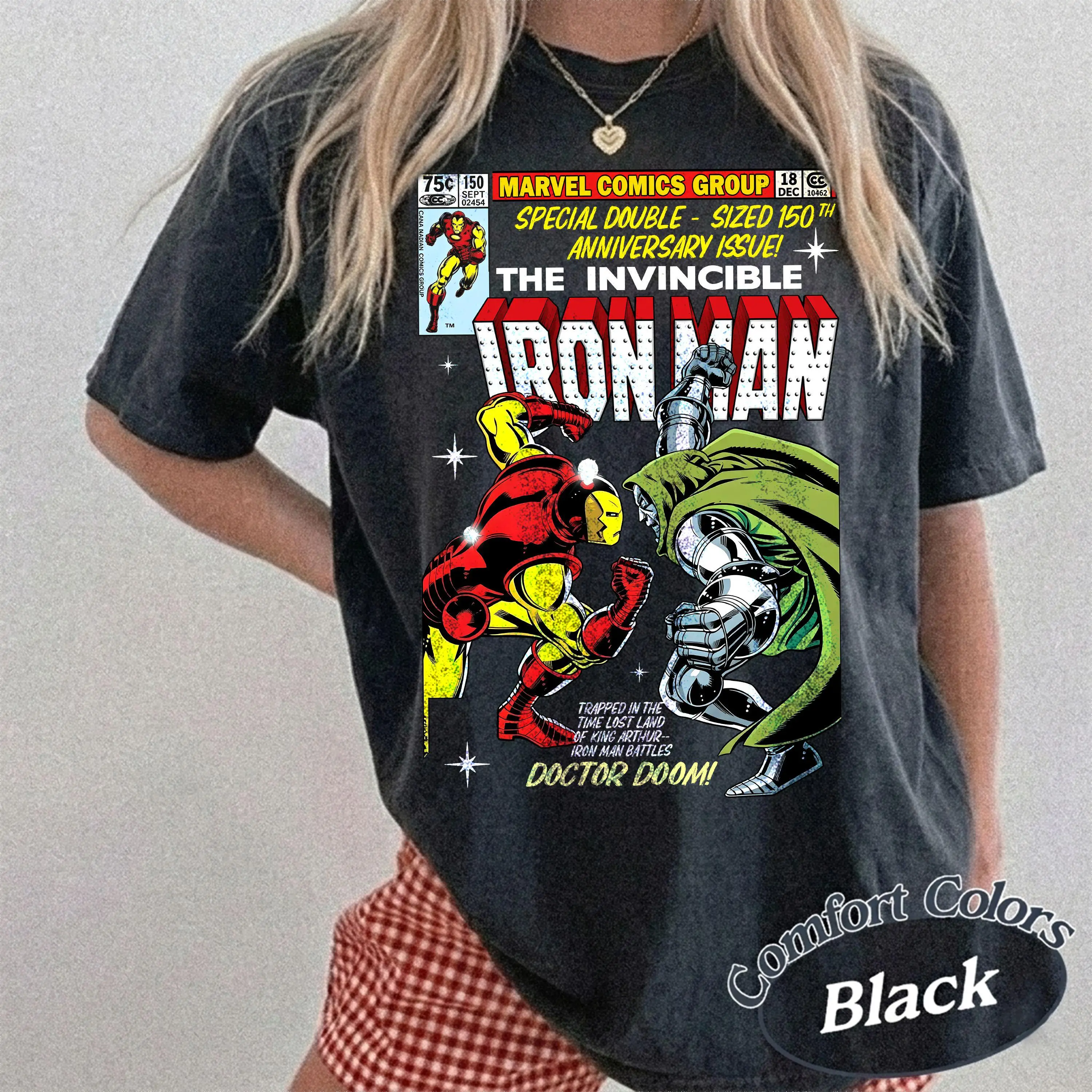 2026 Avengers: Doomsday Movie Summer Men's and Women's Pure Cotton T-shirt Comfortable, Breathable, High Quality Ins Y2k