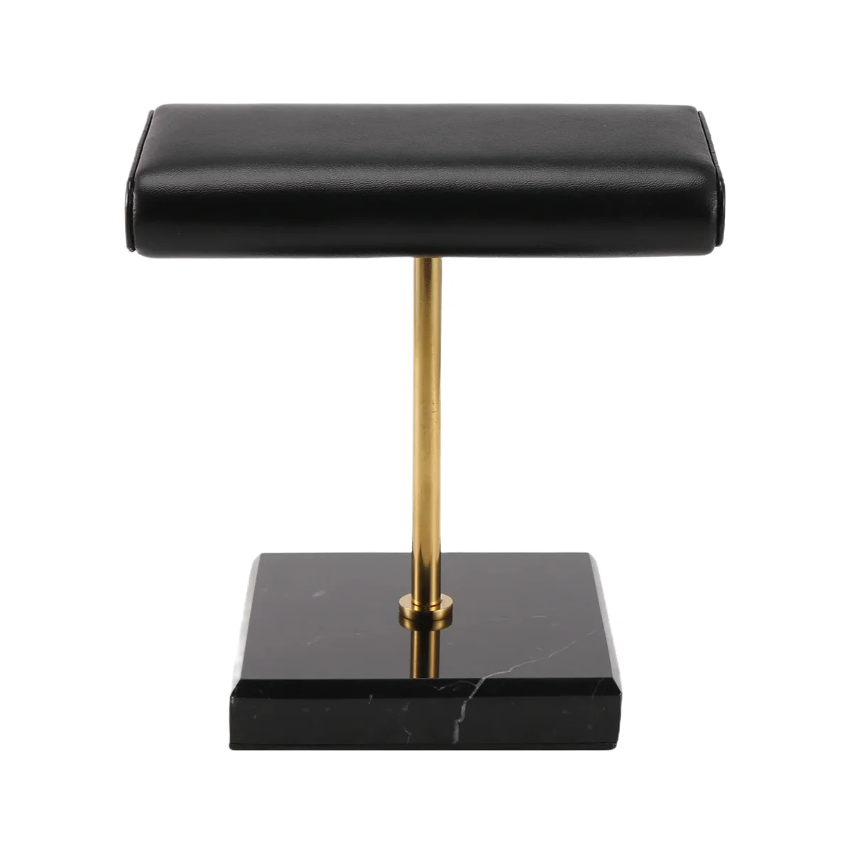 FZFZ Black Marble Base Watch Stand Gold Metal Rod Display Props Bracelet Jewelry Lengthen Placement Stand