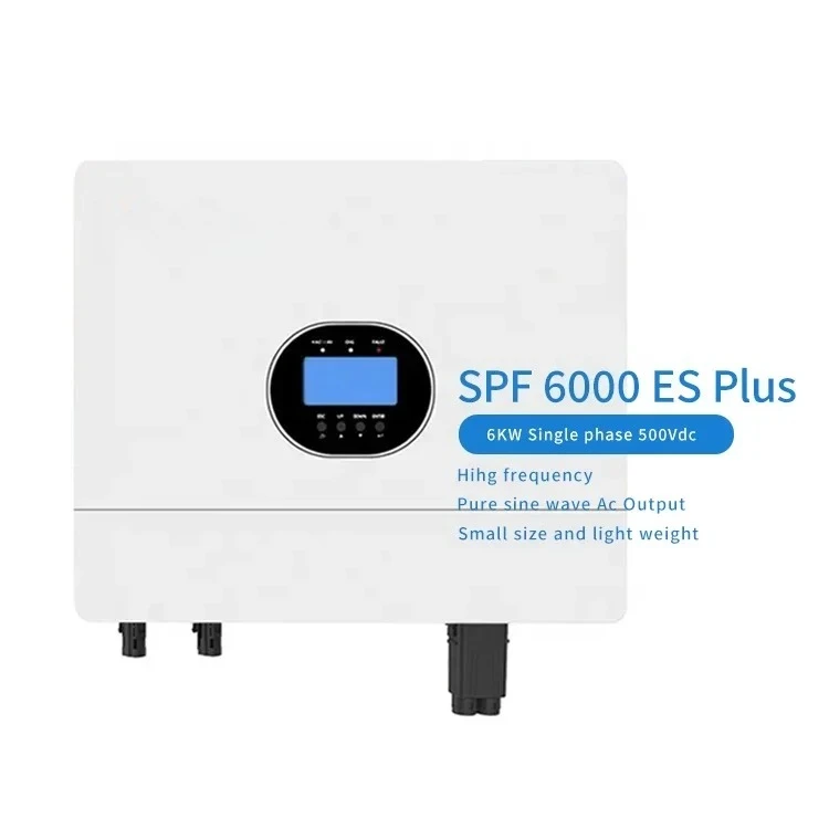 Productos de energía solar SPF 6000 ES más 6kW 6000W 6000VA monofásico fuera de la red inversor solar para el sistema solar