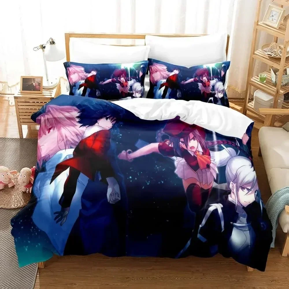 3D Printed Cartoons Melty Blood Neco Arc Bedding Set Single Twin Full Queen King Size Bed Set Adult Kid Bedroom Duvet cover Sets