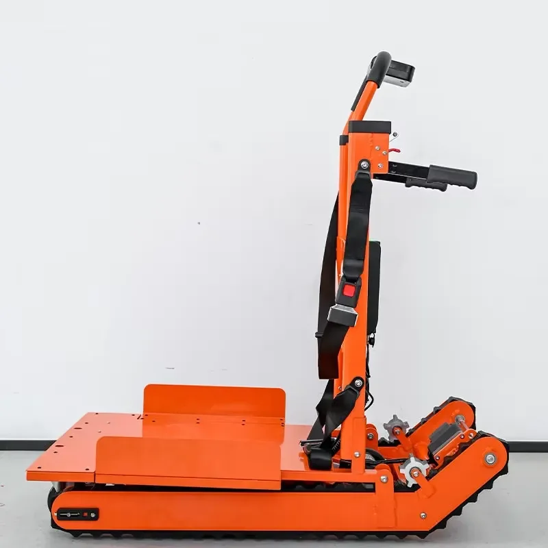 Electric Steel Foldable Industrial Climbing Machine for Stairs Up/Down Automatic Balance Crawler Truck High Load Cargo Puller