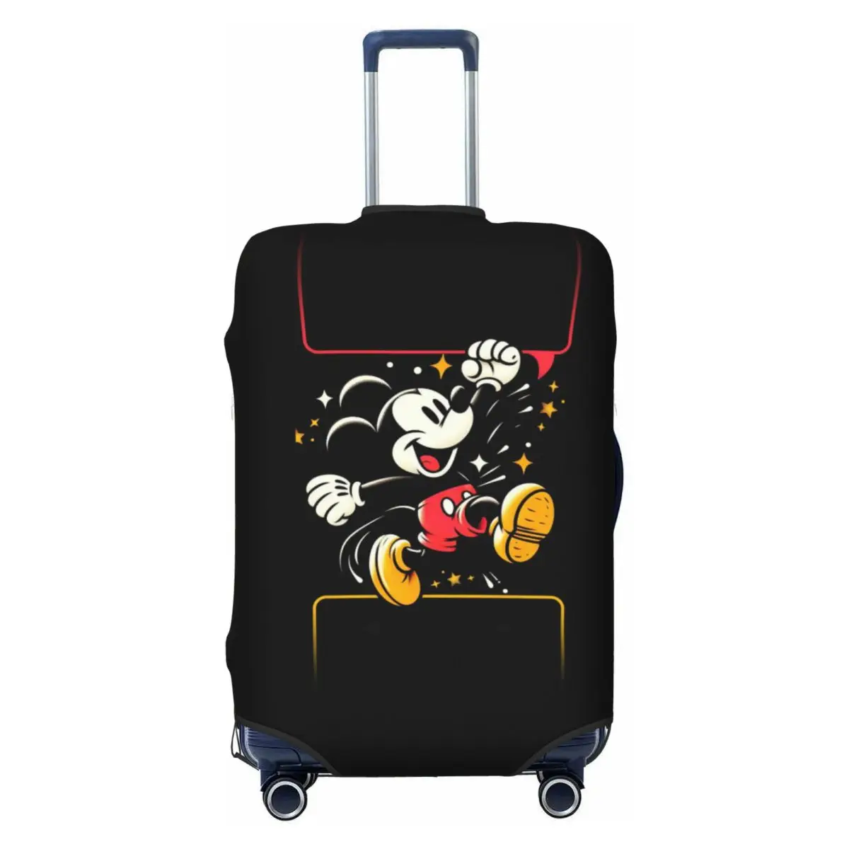 

Custom M-Mickey M-Mouse Collage Luggage Cover Fashion Anime Cartoon Suitcase Protector Covers Suit For 18-32 inch