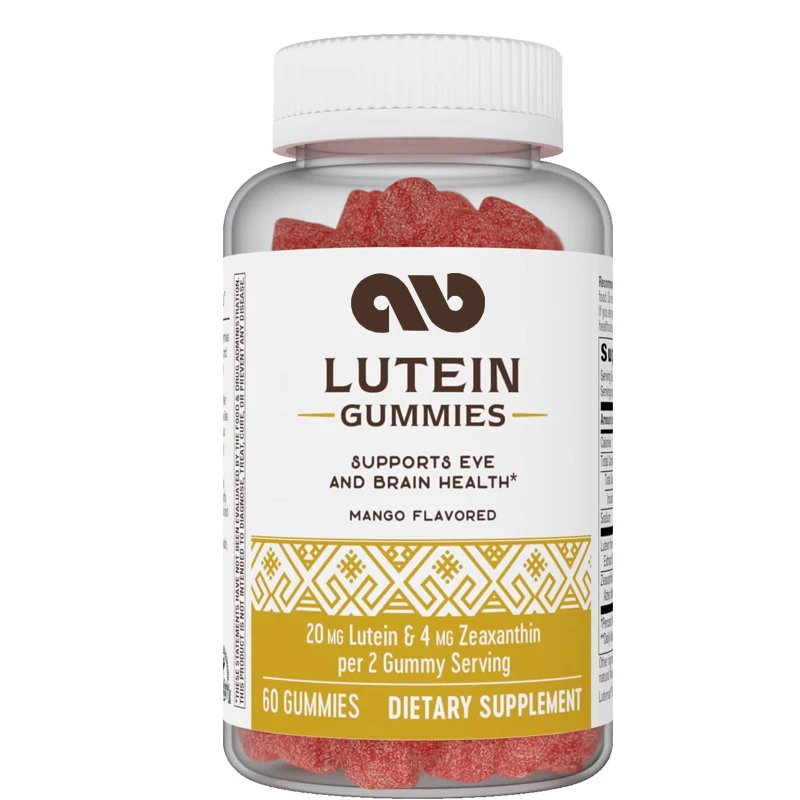 

Lutein gummies contain zeaxanthin, eye health supplements *, mango flavor, 60 capsules