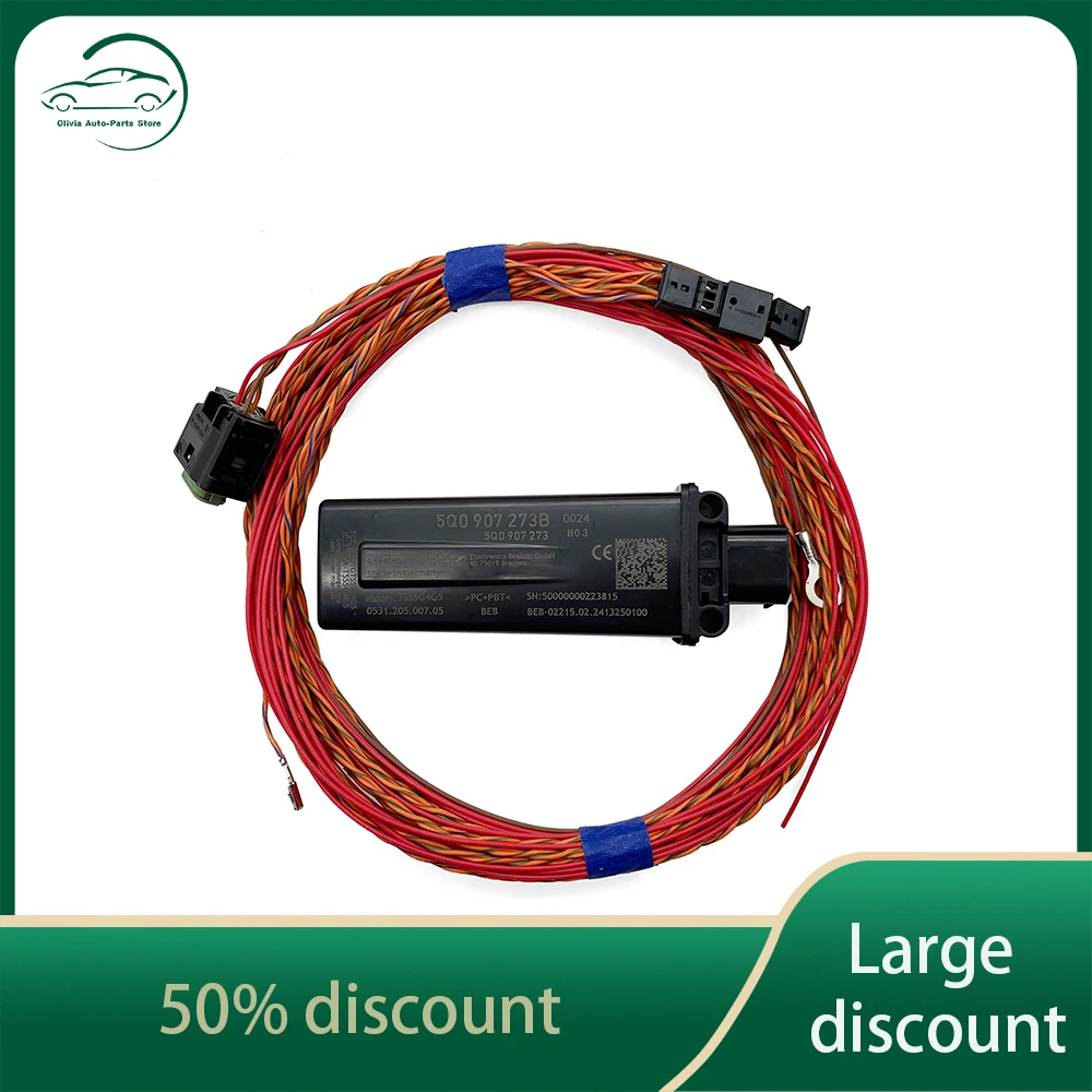 5Q0 907 273 B 5Q 0907273 B TMPS 2 TPMS Moduł ciśnienia w oponach Antena odbiornika do GOLF 7 MK7 MQB CARS Tiguan Passat B8 NEW Touran